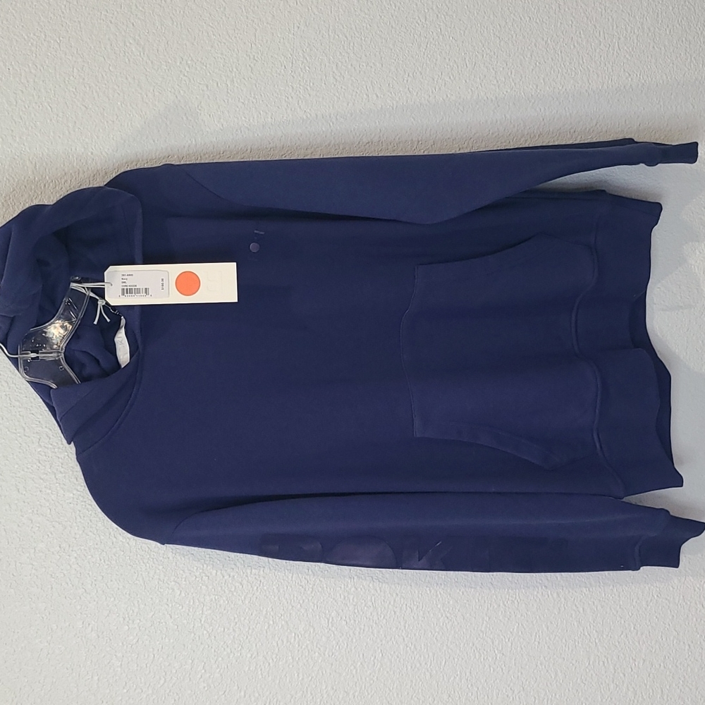 NWT Rokit navy core hoodie size small